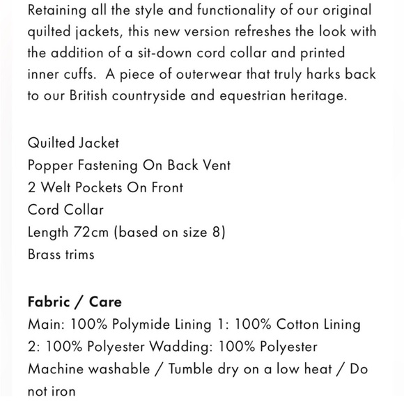 NWOT Joules Newsdale Quilted Jacket - Picture 11 of 11